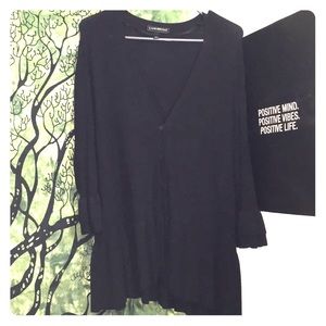 Peplum layered ruffle sweater